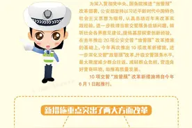 异地考驾照、摩托车跨省检验……交管部门推出10项便民举措图片