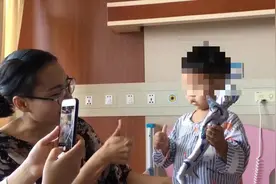 浙江90后母亲割肝救子 “新肝”宝贝健康出院视频封面