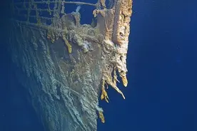 最新画面！泰坦尼克号沉船塌陷，时间轴回顾撞冰山瞬间图片