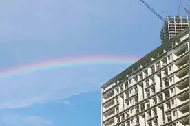 刷爆朋友圈！晚霞蓝天彩虹“三连击”，深圳天空美到上热搜