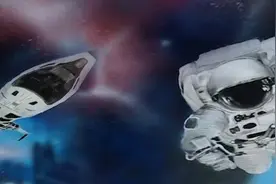 让孩子感受美！小学老师教室顶上画星空