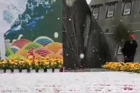 刚刚，稻城亚丁下冰雹了，小手指那么粗！视频封面