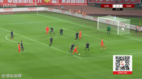 国足世预赛7-0大胜关岛：杨旭“大四喜”，武磊艾克森进球
