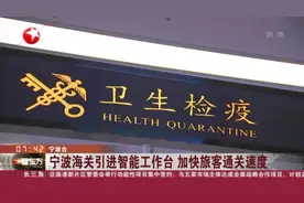 宁波国际机场迎来大客流，海关引进智能工作台，加快旅客通关速度视频封面