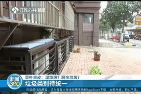 菜叶果皮属于什么垃圾?街头突击调查,南京市民：干垃圾?湿垃圾?