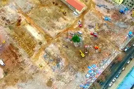 拆成这个样！兰陵县塔山片区拆迁工作掠影！视频封面