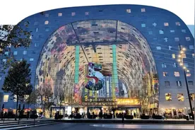 成为一个城市的重要地标，荷兰这个菜市场凭什么？图片