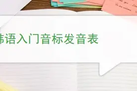 韩语入门音标发音表图片