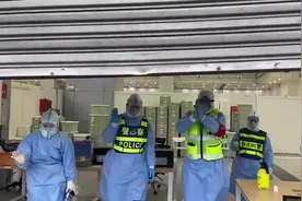 江汉方舱休舱，工作人员鞠躬“谢幕”视频封面