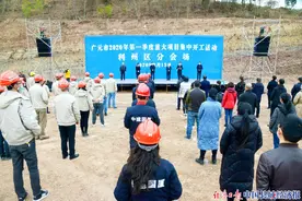 四川广元市利州区2020年第一季度重大项目集中开工图片