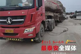 泰安：大型石头吊装运输工作有序复工，9790块大型石头搬至“新家”图片