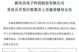 鲁股日报｜新风光电子进入上市辅导期 兖矿集团或将持有4家上市公司图片