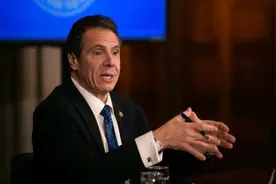 美国纽约州将发布行政令：所有民众在公共场所必须佩戴口罩图片