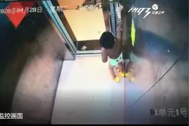 9岁男孩独自走进电梯，紧接着可怕的一幕发生了……图片
