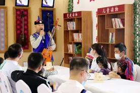 非遗马头琴制作 让孩子度过别样“五一”图片