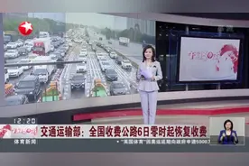 交通运输部：全国收费公路6日零时起恢复收费  上海——高速公路恢复通行首日  ETC系统平稳  违法占道明显减少视频封面