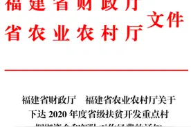 每村20万！恭喜尤溪这些村获得省里财政补助图片