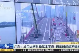广东：虎门大桥抖动基本平息  通车时间尚不确定视频封面