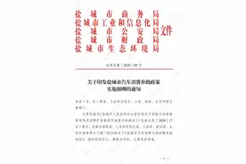 汽车消费补助政策实施细则图片