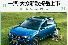 一汽-大众新探 配置有所提高升级图片