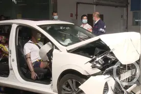 自主品牌“不耐撞”？长安直播旗下“爆款”碰撞试验图片