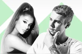 刷榜？比伯A妹新单空降公告牌一位被质疑 发文回应图片