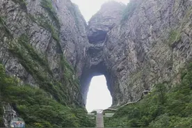 翼装飞行天门山，为何是全球极限运动的天堂？图片