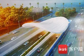 海口文明东越江通道地下隧道首次露真容图片