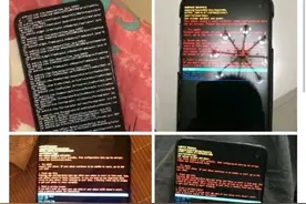 什么情况？三星咋了？一夜之间大批三星手机系统崩溃：黑屏、乱码、无限重启图片