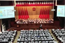 山阳县第十八届人民代表大会第四次会议开幕图片