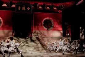 “开门见山”特步x少林，传承千年国粹图片