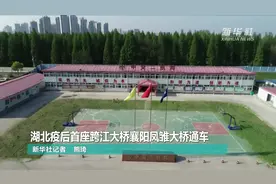 湖北疫后首座跨江大桥襄阳凤雏大桥通车视频封面
