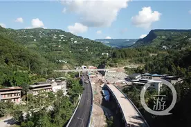 万开隧道具备使用条件 重庆G211赵家至长沙公路连接线完成图片