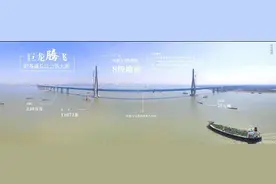 “高、新、大”世界之最——沪苏通长江公铁大桥，一桥飞架南北，天堑变通途图片