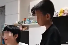 男孩去班主任家走亲戚站立难安，网友：走亲戚走出去办公室的感觉图片