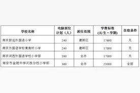 新城黄山路分校25人，金中河西740人，建邺区2020年民办学校、热点公办学校电脑派位计划出炉图片
