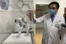 传统听诊与人工智能联袂，病区护理机器人为小患者健康综合评分图片