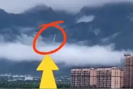 李白诚不欺我！原来庐山瀑布真这么望，飞流直下三千尺，疑是银河落九天图片