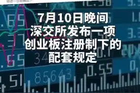 中国财富报道|重磅！这几类股票涨跌幅变为20%视频封面
