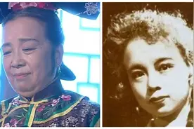 网友翻出“容嬷嬷”旧照，这颜值可以演香妃？图片