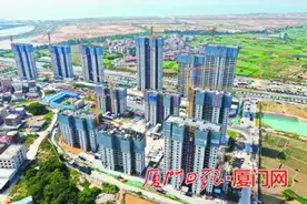 厦门保障房建设再传捷报 浯家公寓首栋封顶图片