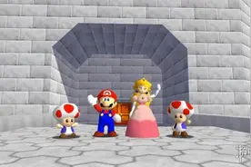 PC版《超级马里奥64》4K材质包 贴图分辨率提升10倍图片