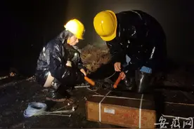 全椒县滁河实施爆破泄洪 启用两个蓄滞洪区图片