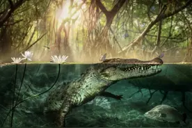 美洲鳄鱼来自非洲，推翻相反假说！研究：500万年前沿洋流漂移图片