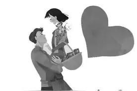 爱上一个人还真有理由图片