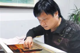 广绣非遗传承人谭展鹏：设计是立身之本 传承责任驱使坚持图片