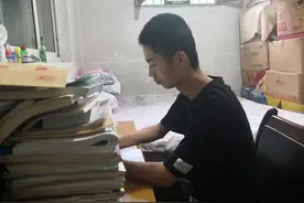 阳光助学丨秦州一农家少年考取高分申请阳光助学金助其圆梦图片