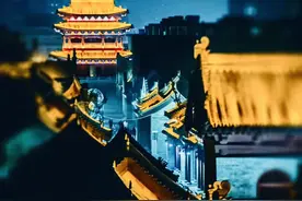 夜读忻州古城图片