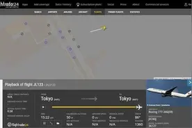 诡异？日本成田机场惊见1985年大阪空难JL123航班客机 现踪雷达持续半小时图片