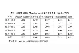 IMI工作论文 | 金融科技与商业银行效率——基于DEA-Malmquist模型的实证研究图片